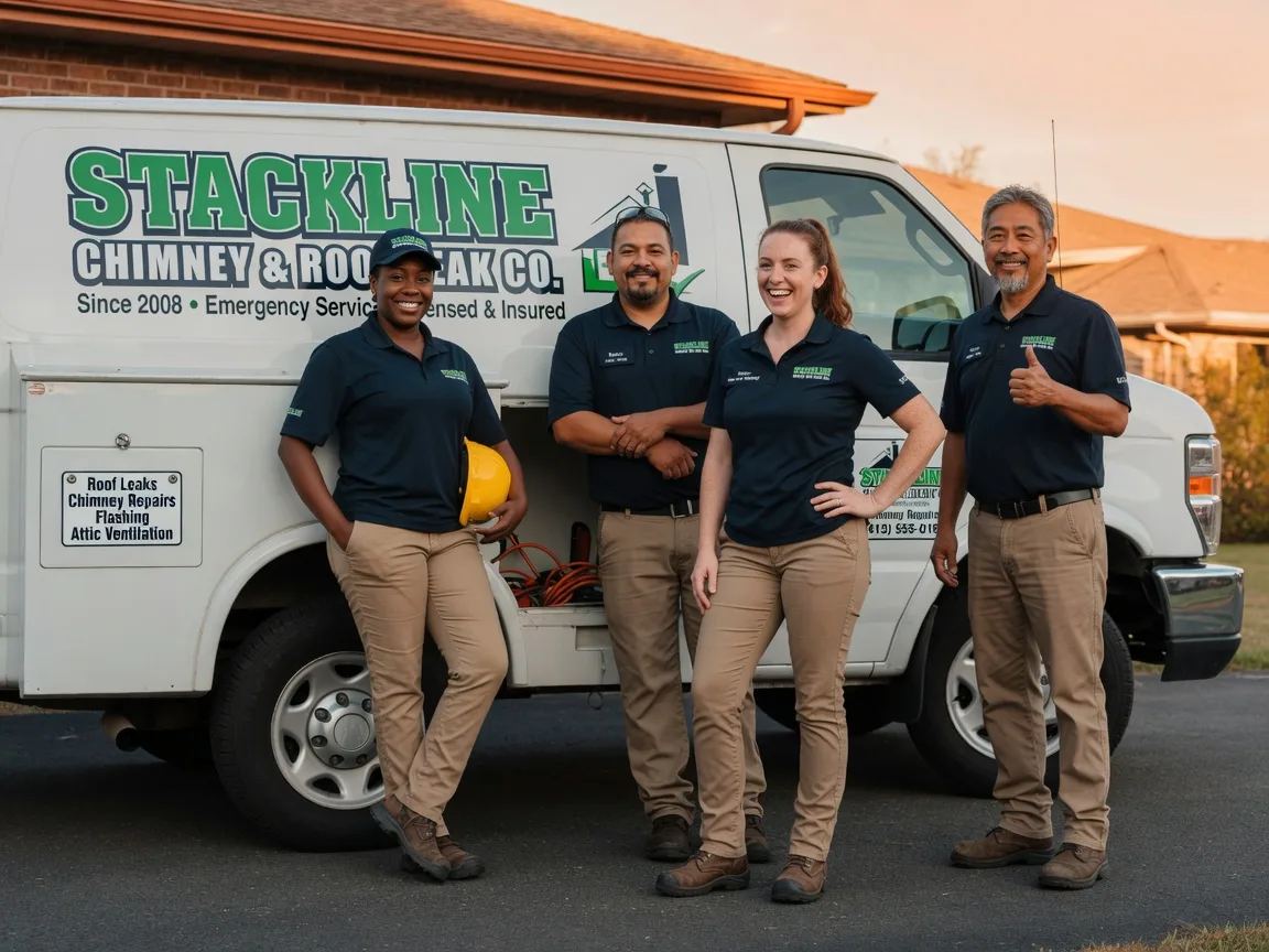 Chimney flashing repair company in Tafton, PA